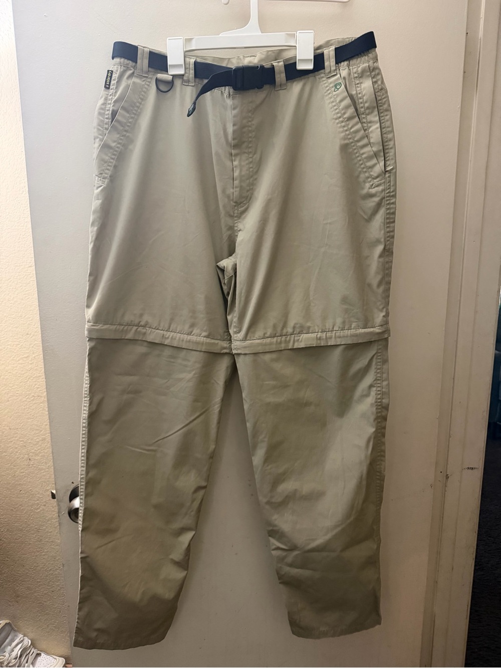Craghoppers Convertible Zip-Off Hiking Pants Khaki Men’s 36x33 EU 46